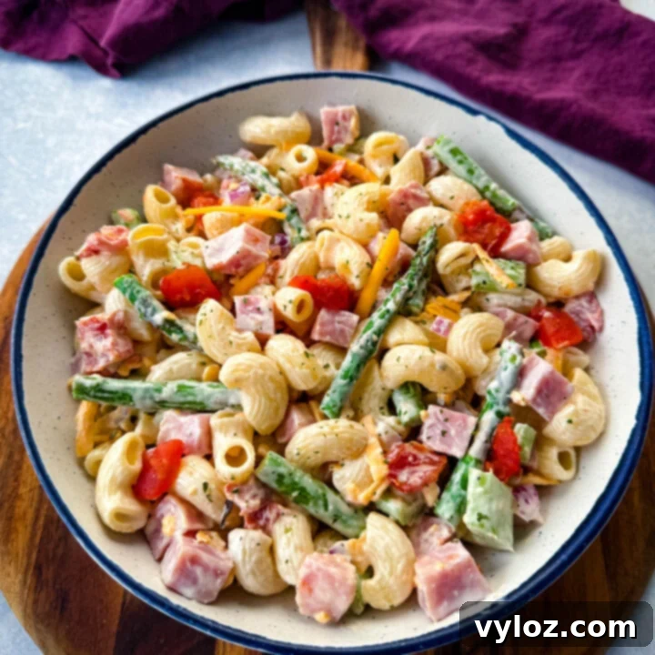Ham Pasta Salad recipe