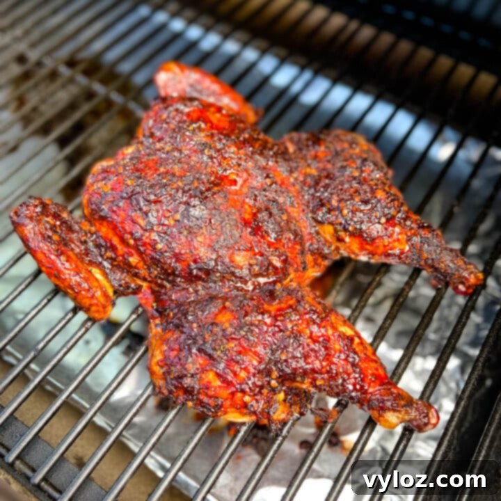 Traeger Smoked Whole Chicken recipe