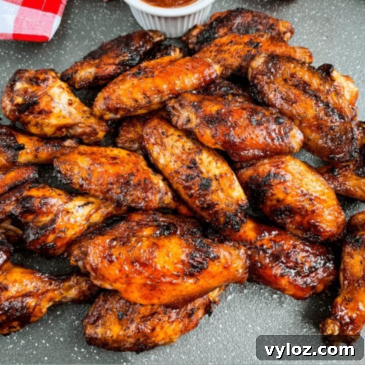 Crispy Grilled Chicken Wings