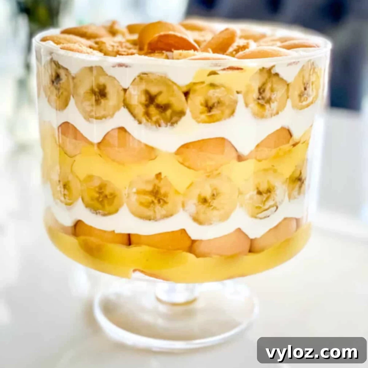 Banana Pudding Trifle with Nila Wafers