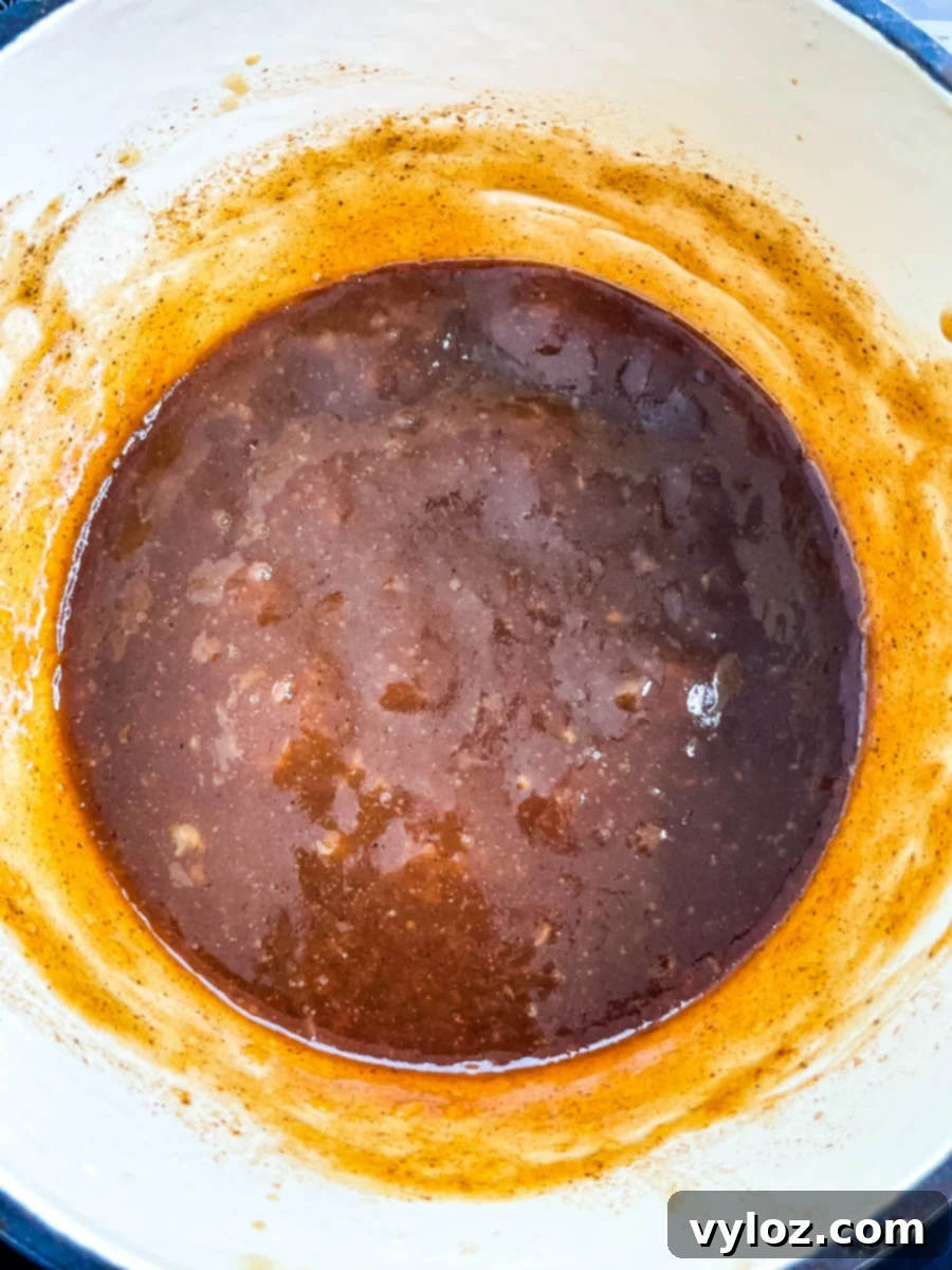 Pineapple honey glaze