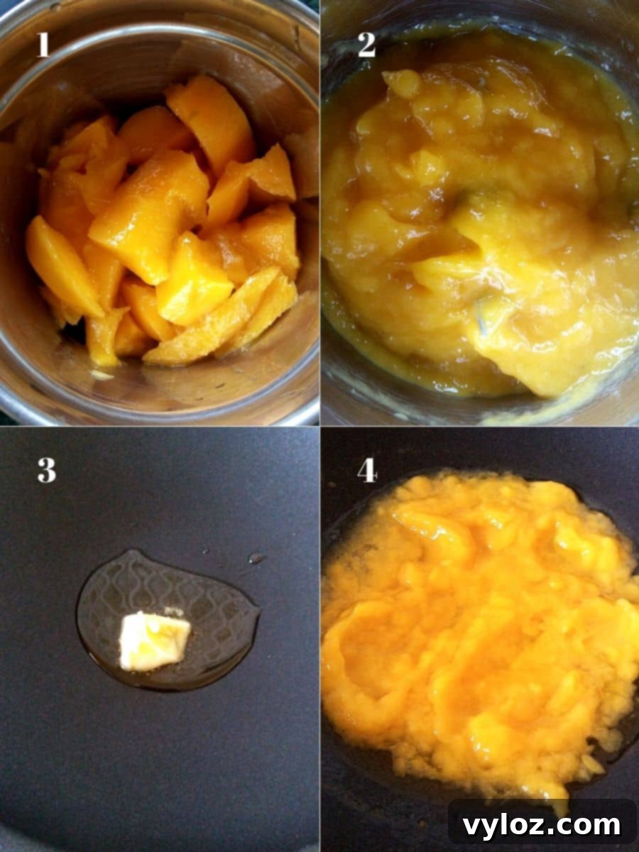 Aam Peda Recipe Steps