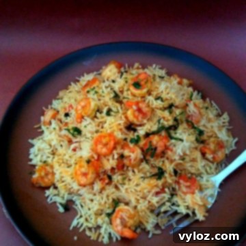 Simple Prawn Pulao Recipe