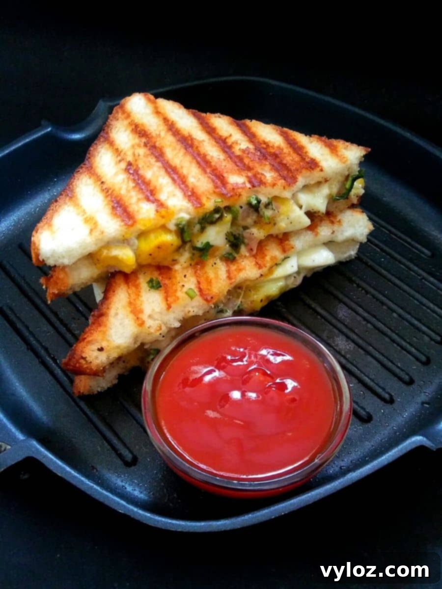 Quick Sliced Boiled Egg Sandwich 2 Delicious Sliced Egg Sandwich, perfectly grilled to golden brown