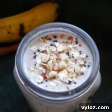 Oats Banana Smoothie Recipe