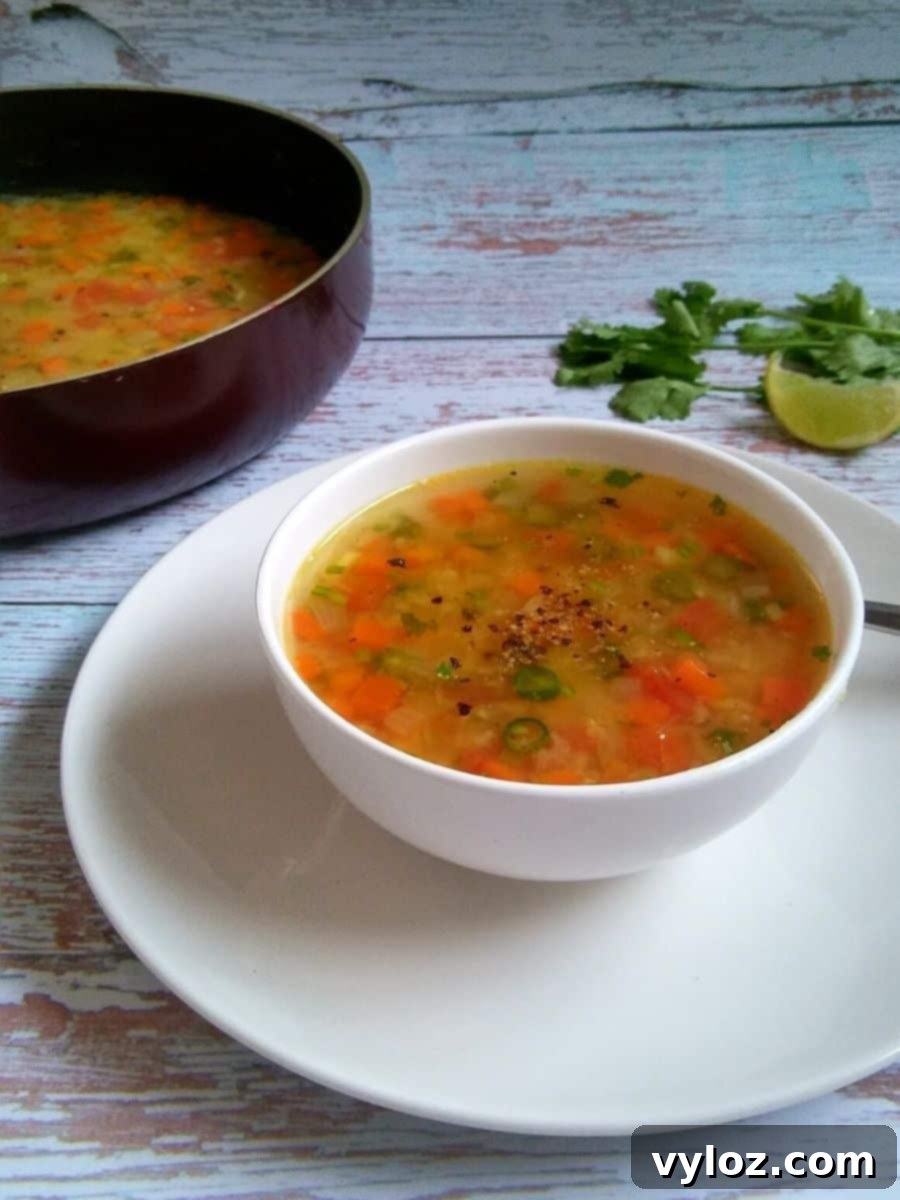 Lentil Soup with Vegetables