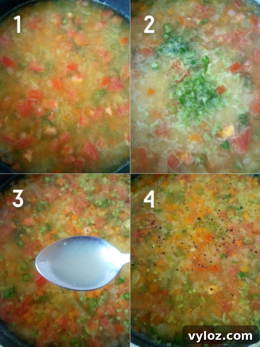Red Lentil Soup Steps