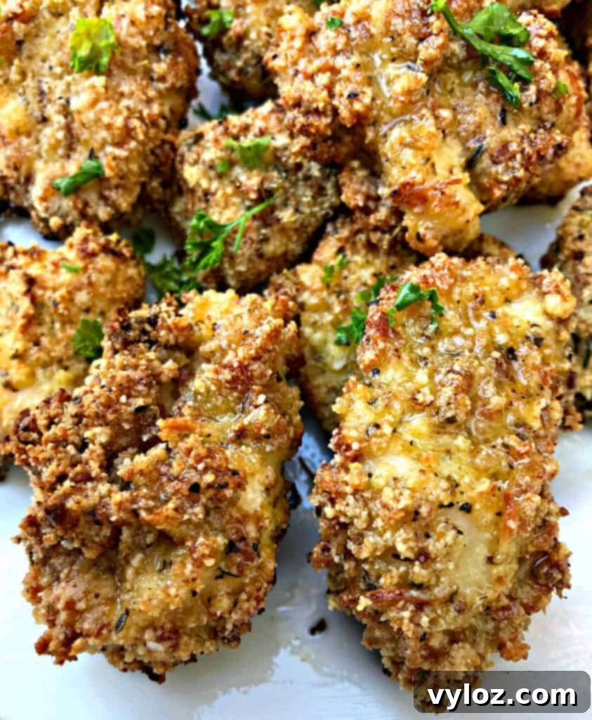 Keto bacon chicken nuggets displayed on a plate