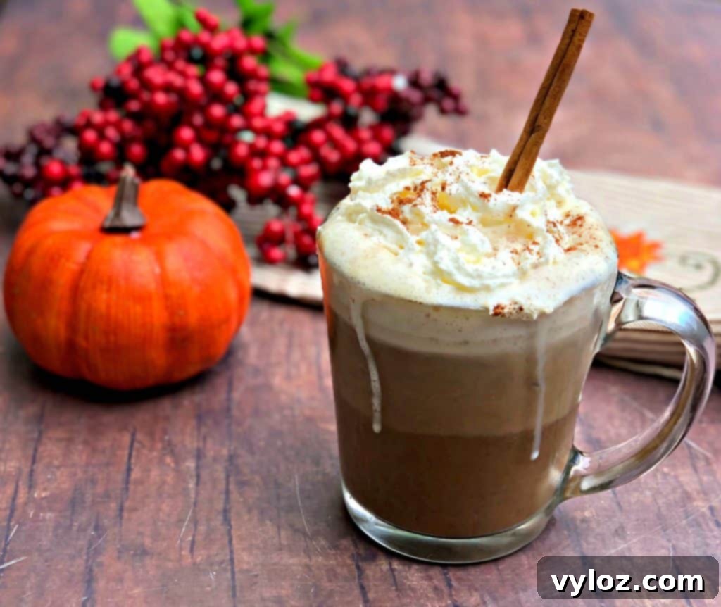 keto pumpkin spiced latte with whipped cream